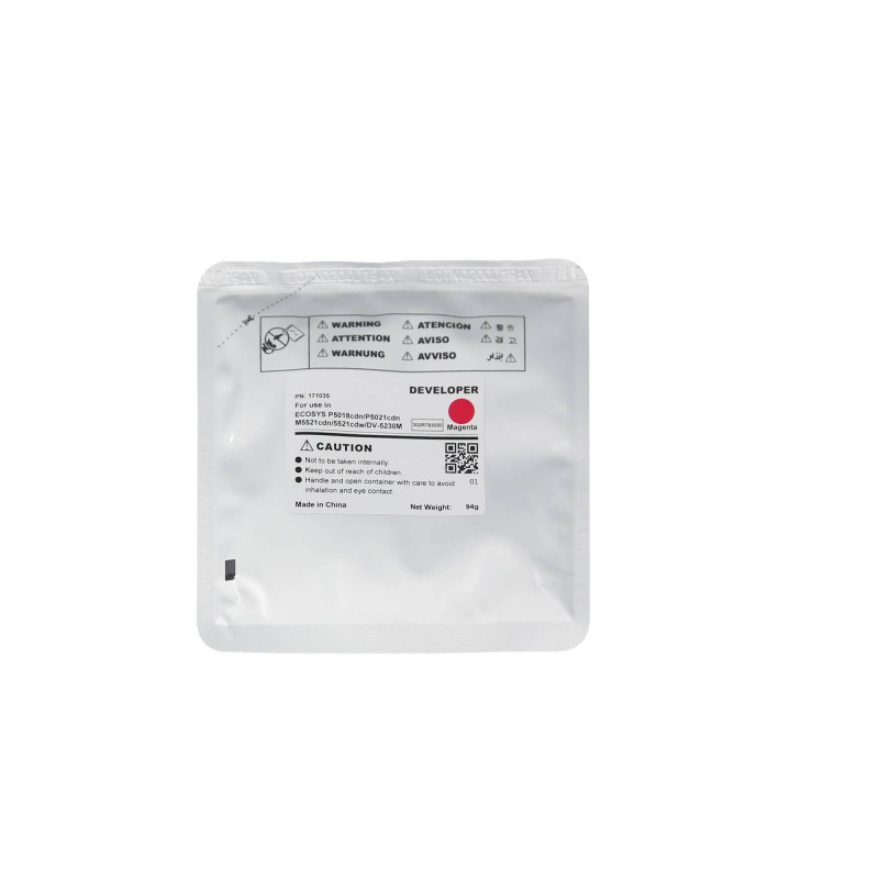 Девелопер для KYOCERA ECOSYS M5521cdn/P5021cdn/M5526cdw Magenta, 94г, 100000 стр. (DV-5230M/302R793050) CET