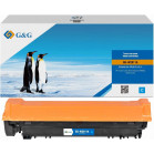 Картридж G&G, аналог HP W2011A/659A синий 13k с чипом
