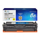 Картридж G&G, аналог HP CB542A/CE322A/CF212X/ Canon 716 желтый 1.4k с чипом