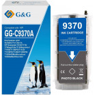 Картридж струйный G&G, аналог HP C9370A/№72 фото черный 130ml с чипом