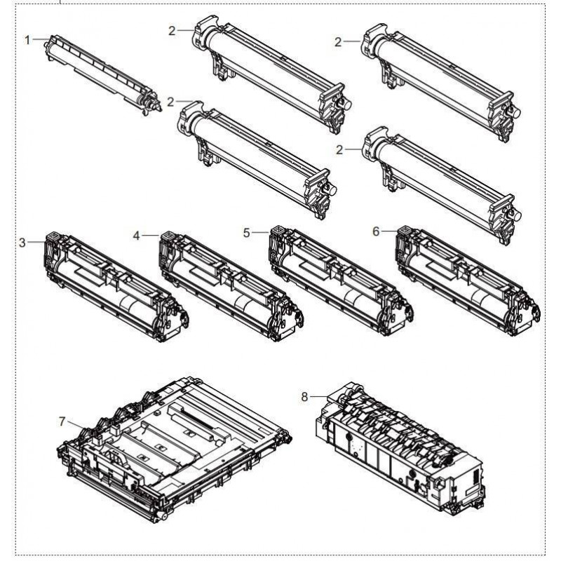 Сервисный комплект KYOCERA MK-5370 MA3500cix/MA4000cix (MK-5370/1702YJ8NL0) 200K