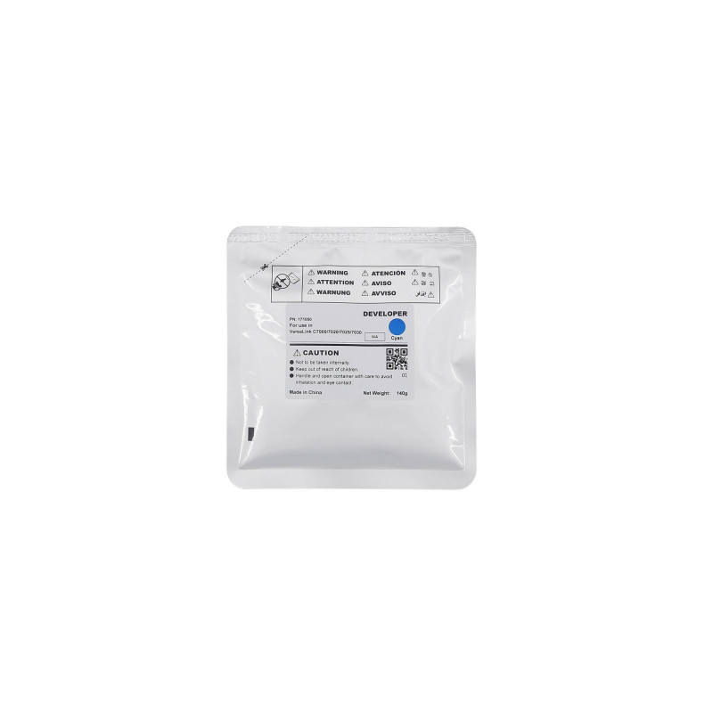 Девелопер для XEROX VersaLink C7000/C7020/C7025/7C030 Cyan (140г, 400000 стр.) CET