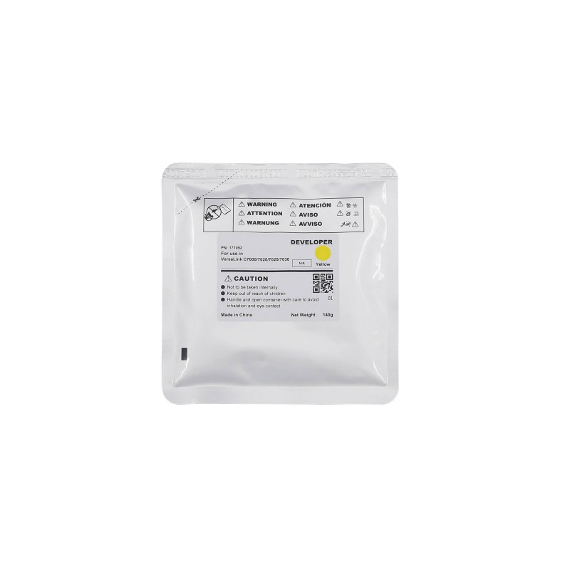 Девелопер для XEROX VersaLink C7000/C7020/C7025/7C030 Yellow (140г, 400000 стр.) CET