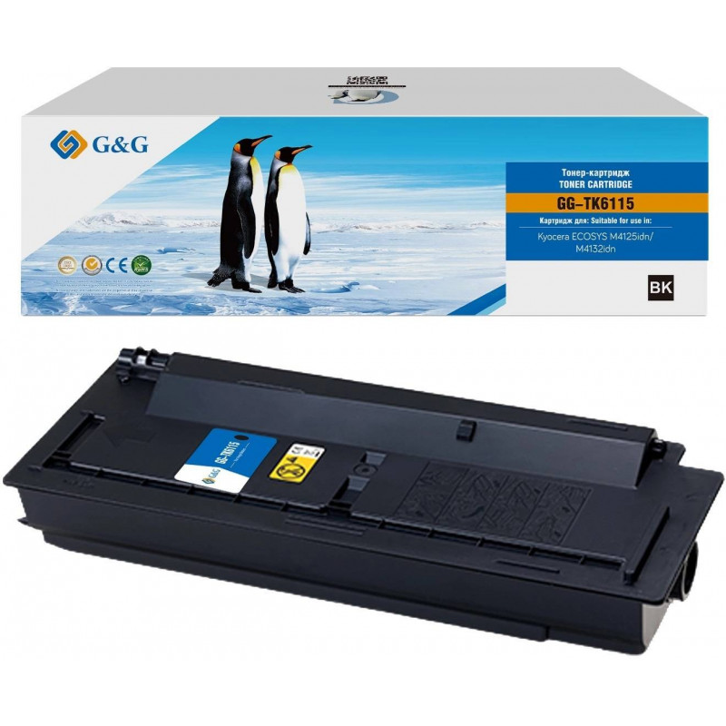 Картридж G&G, аналог Kyocera TK-6115 15k с чипом