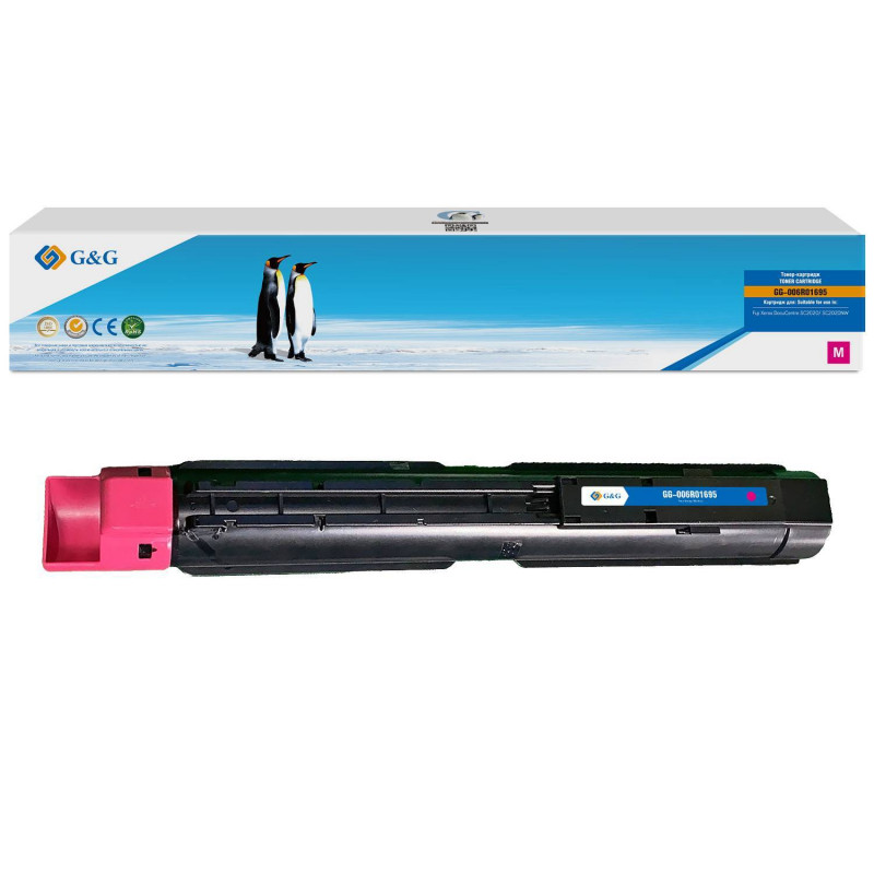 Картридж G&G, аналог Xerox 006R01695 пурпурный 3k
