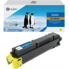 Тонер-картридж G&G, аналог Kyocera TK-5370Y желтый 5k с чипом