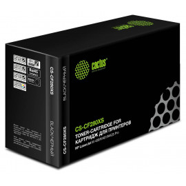 Картридж лазерный Cactus CS-CF280XS CF280X черный (6900стр.) для HP LJ Pro 400/M401/M425 