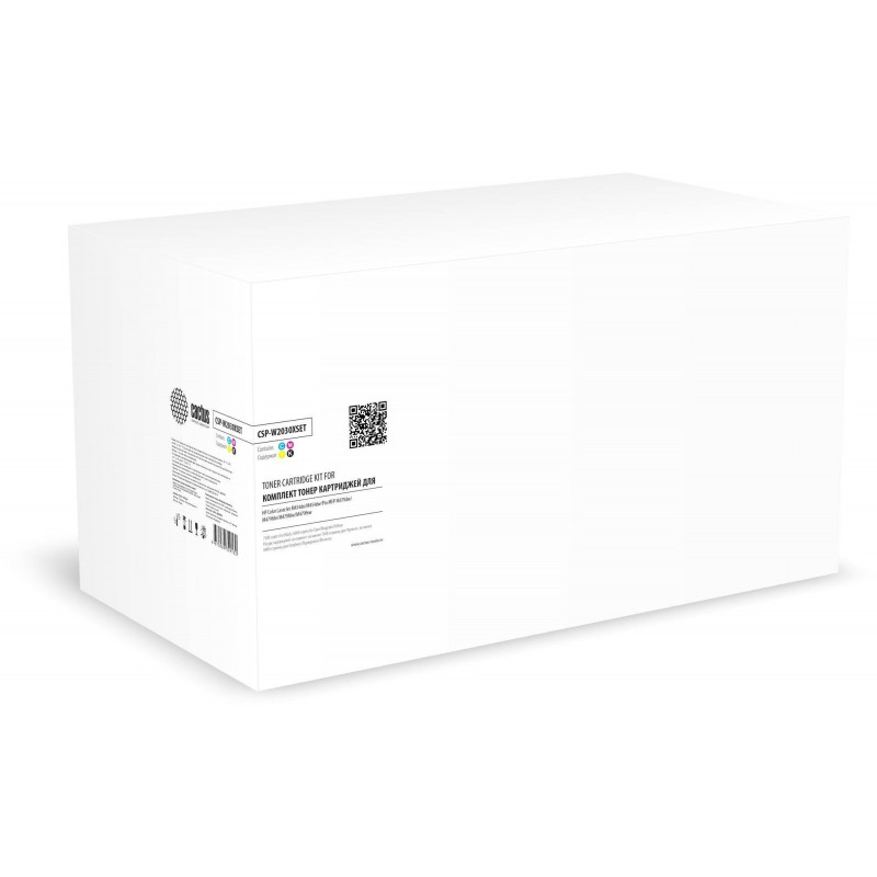 Картридж лазерный Cactus CSP-W2030XSET 415X черный/пурпурный/желтый/голубой набор x4упак. для HP CLJ 