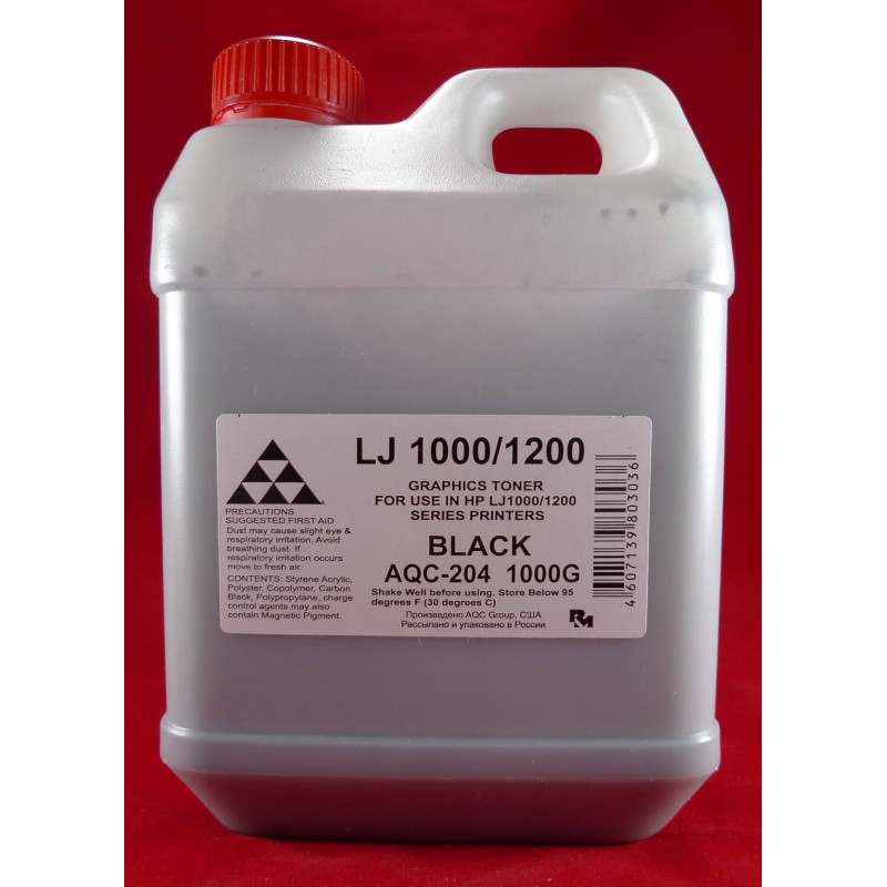 Тонер для картриджей Q2613A/Q2613X/Q2624A/Q2624X/C7115A/7115X, EP-26/EP-27 (кан. 1кг) AQC-США фас.Россия