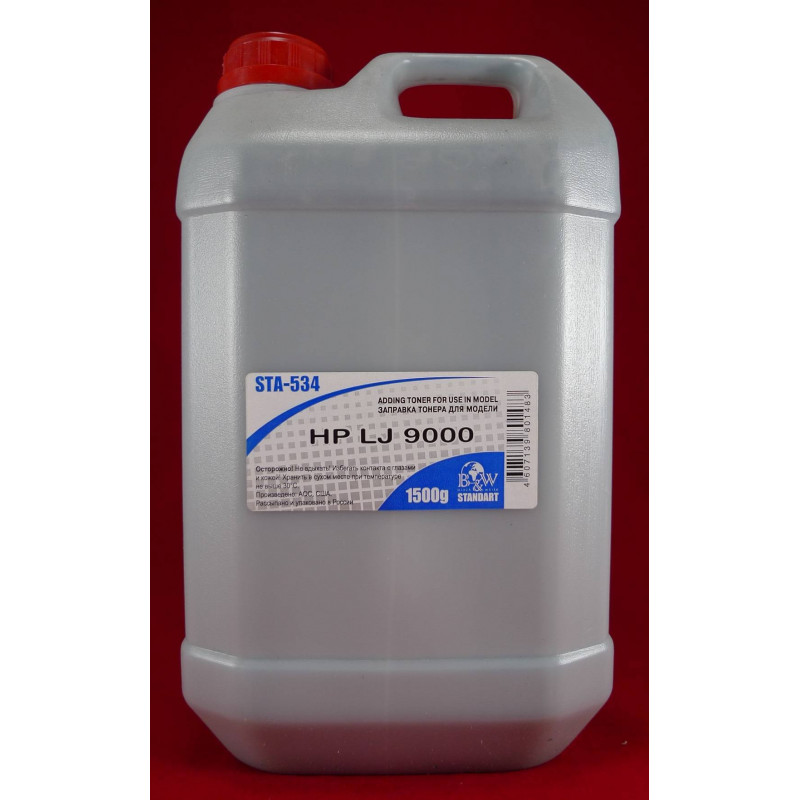 Тонер для картриджей C8543X,CF325X (фл. 1500г) B&W Standart фас.Россия