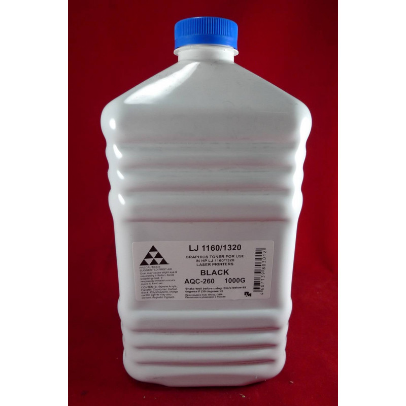 Тонер для картриджей Q5949A/X, CRG-708 (кан. 1кг) AQC-США фас.Россия