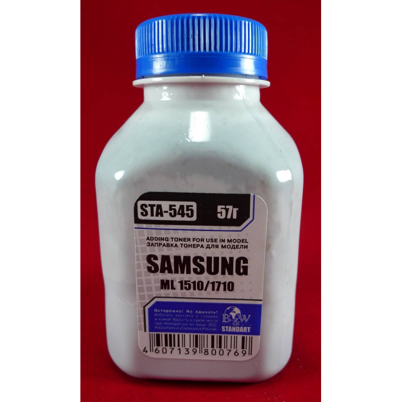 Тонер SAMSUNG ML-1510/20/1660/65/1710/50/1860/65/216x/SCX 3x00 (фл. 57г) B&W Standart фас.Россия