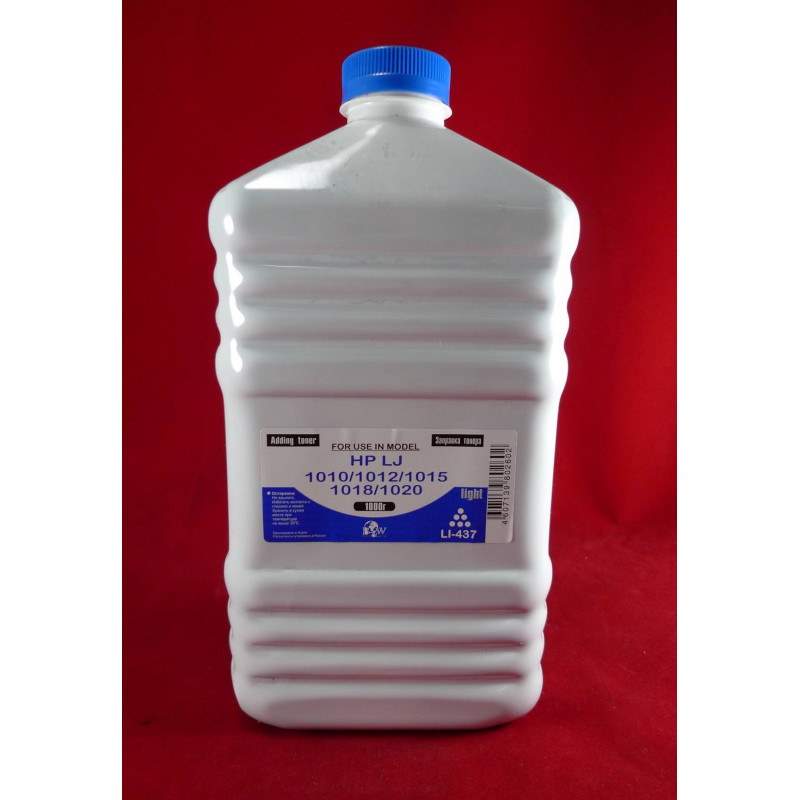 Тонер для картриджей Q2612A/Q2612X, FX-9/FX-10, CRG-703/706 (фл. 1кг) B&W Light фас.Россия