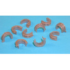 Бушинг резинового вала левый HP LJ 1160/1320/3390/2410/2420/2430/P2015/P2014/M2727/P3005/M3027/M3035 (RC1-3610) OEM 10шт