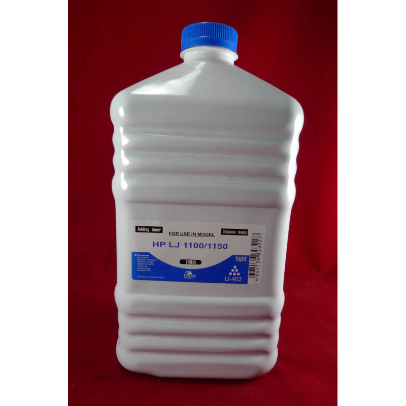 Тонер для картриджей C4092A/C3906A, FX-3/EP-22/EP-A (фл. 1кг) B&W Light фас.Россия