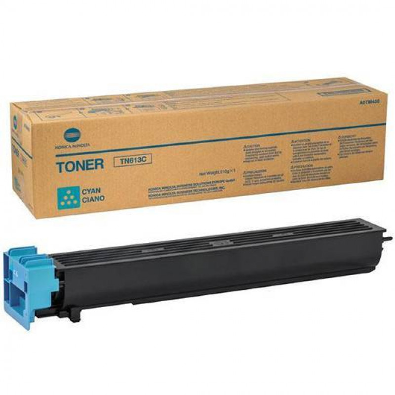 Тонер Konica-Minolta bizhub C452/552/652 синий TN-613C A0TM450