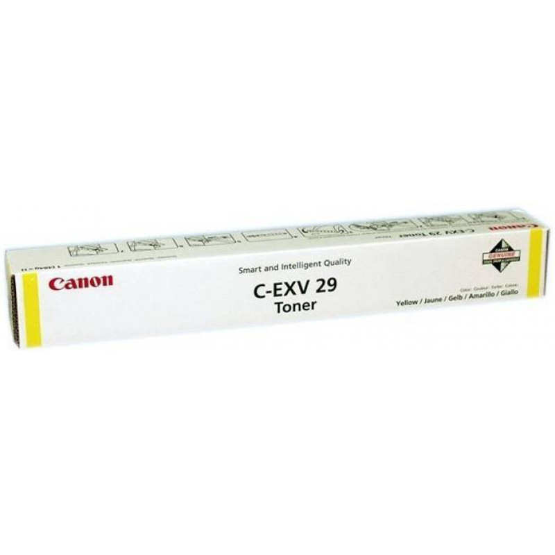 Тонер CANON* C-EXV-29 Y желтый  27 000 стр