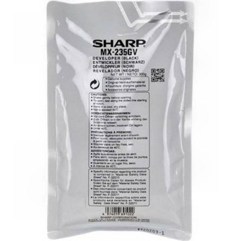 Девелопер SHARP MX235GV черный 50K