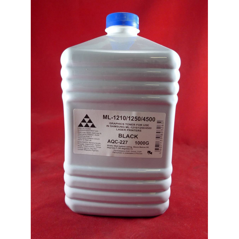 Тонер SAMSUNG ML-1210/1520/1610/40/60/1710/2010/216x/SCX-4x00/3x00 (кан. 1кг) AQC-США фас.Россия