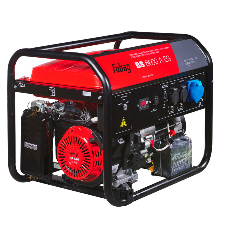 Генератор бензиновый FUBAG BS 6600 AES
