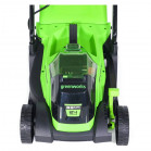 Газонокосилка аккумуляторная Greenworks 33см GD24LM33K4  (АКБ 4Ач и ЗУ)
