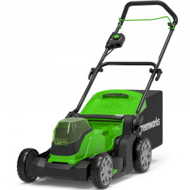 Газонокосилка аккумуляторная Greenworks G24X2LM41, 24В (2 АКБ 4 Ач и ЗУ)