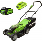 Газонокосилка роторная Greenworks G40LM35K2 (2501907UA)