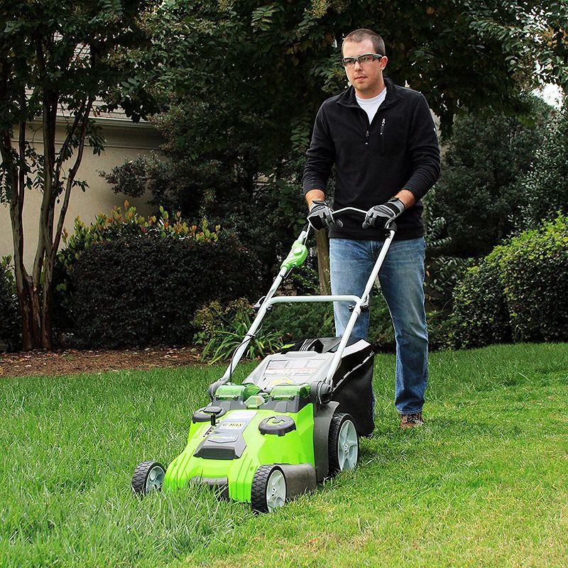 Газонокосилка роторная Greenworks G40LM49DBK4 (2500207VB) Газонокосилка роторная Greenworks G40LM49DBK4 (2500207VB)