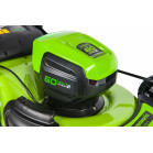 Газонокосилка роторная Greenworks GD60LM46SPK4 (2502907UB)