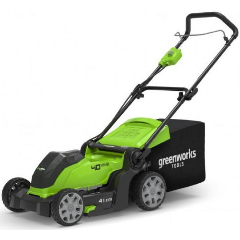 Газонокосилка роторная Greenworks G40LM41K4 (2504707VB) Газонокосилка роторная Greenworks G40LM41K4 (2504707VB)