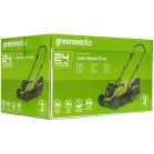 Газонокосилка ручная Greenworks GD24LM33K4 (2516107UB)