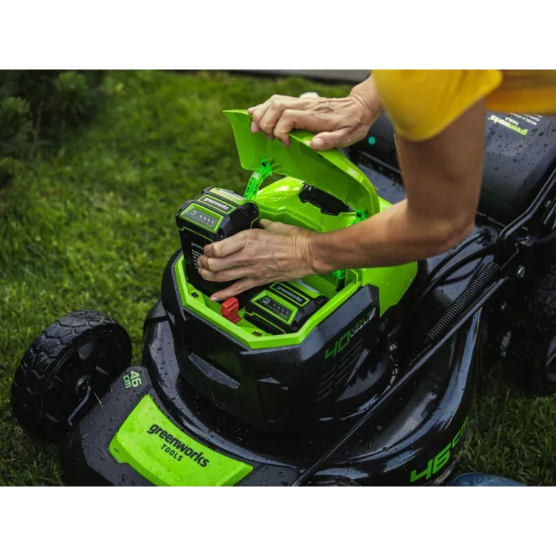 Газонокосилка роторная Greenworks GD40LM46SP (2506807)