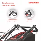 Газонокосилка роторная Starwind GLM-S19.175 (LMB19S03) 2.6Вт