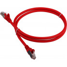 Патч-корд Lanmaster LAN-PC45/S6-2.0-RD FTP RJ-45 вил.-вилка RJ-45 кат.6 2м красный LSZH