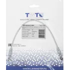 Патч-корд Lanmaster TWT-45-45-0.3-WH UTP RJ-45 вил.-вилка RJ-45 кат.5E 0.3м белый ПВХ (уп.:1шт)