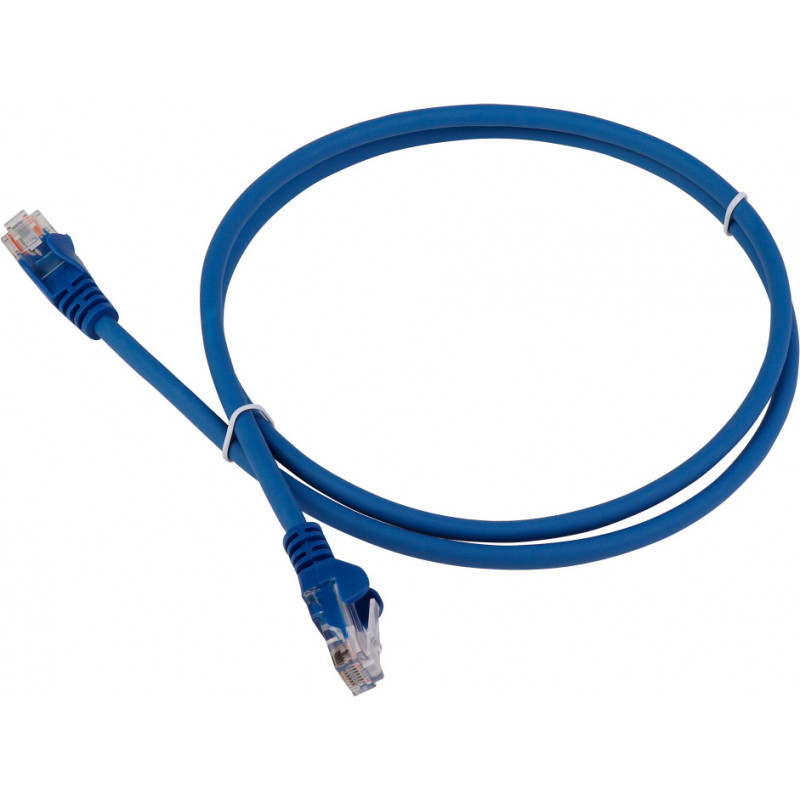 Патч-корд Lanmaster LAN-PC45/U6-5.0-BL UTP RJ-45 вил.-вилка RJ-45 кат.6 5м синий LSZH (уп.:1шт)