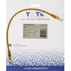 Патч-корд Lanmaster TWT-45-45-0.3-YL UTP RJ-45 вил.-вилка RJ-45 кат.5E 0.3м желтый ПВХ