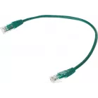 Патч-корд Lanmaster TWT-45-45-0.3-GN UTP RJ-45 вил.-вилка RJ-45 кат.5E 0.3м зеленый ПВХ (уп.:1шт)