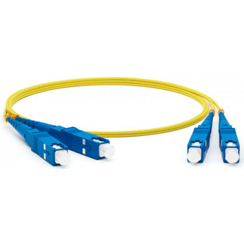 Патч-корд Lanmaster TWT-2SC-2SC/SU-0.5 2x9/125 OS1/OS2 SC дуплекс-SC дуплекс 0.5м ПВХ желтый