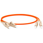 Патч-корд Lanmaster TWT-2LC-2LC/OM2-2.0 2x50/125 OM2 LC дуплекс-LC дуплекс 2м LSZH оранжевый