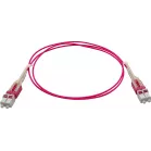 Патч-корд Lanmaster LAN-2LC-2LC/OM4H-5.0 2x50/125 OM4 LC дуплекс-LC дуплекс 5м LSZH розовый