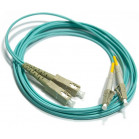 Патч-корд Lanmaster LAN-2LC-2SC/OM3-1.0 2x9/125 OS1/OS2 LC дуплекс-SC дуплекс 1м LSZH