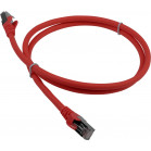 Патч-корд Lanmaster LAN-PC45/S6A-10-RD FTP RJ-45 вил.-вилка RJ-45 кат.5E 10м красный LSZH