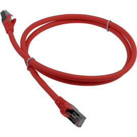Патч-корд Lanmaster LAN-PC45/S6A-10-RD FTP RJ-45 вил.-вилка RJ-45 кат.5E 10м красный LSZH