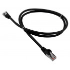 Патч-корд Lanmaster LAN-PC45/S5E-15-BK FTP RJ-45 вил.-вилка RJ-45 кат.5E 15м черный ПВХ (уп.:15шт)
