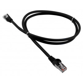 Патч-корд Lanmaster LAN-PC45/S5E-15-BK FTP RJ-45 вил.-вилка RJ-45 кат.5E 15м черный ПВХ (уп.:15шт)