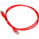 Патч-корд Lanmaster TWT-45-45-1.5-RD UTP RJ-45 вил.-вилка RJ-45 кат.5E 1.5м красный ПВХ
