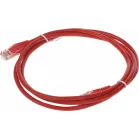 Патч-корд Lanmaster TWT-45-45-1.5-RD UTP RJ-45 вил.-вилка RJ-45 кат.5E 1.5м красный ПВХ