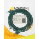 Патч-корд Lanmaster LAN-PC45/U5E-5.0-GN UTP RJ-45 вил.-вилка RJ-45 кат.5E 5м зеленый LSZH (уп.:1шт)