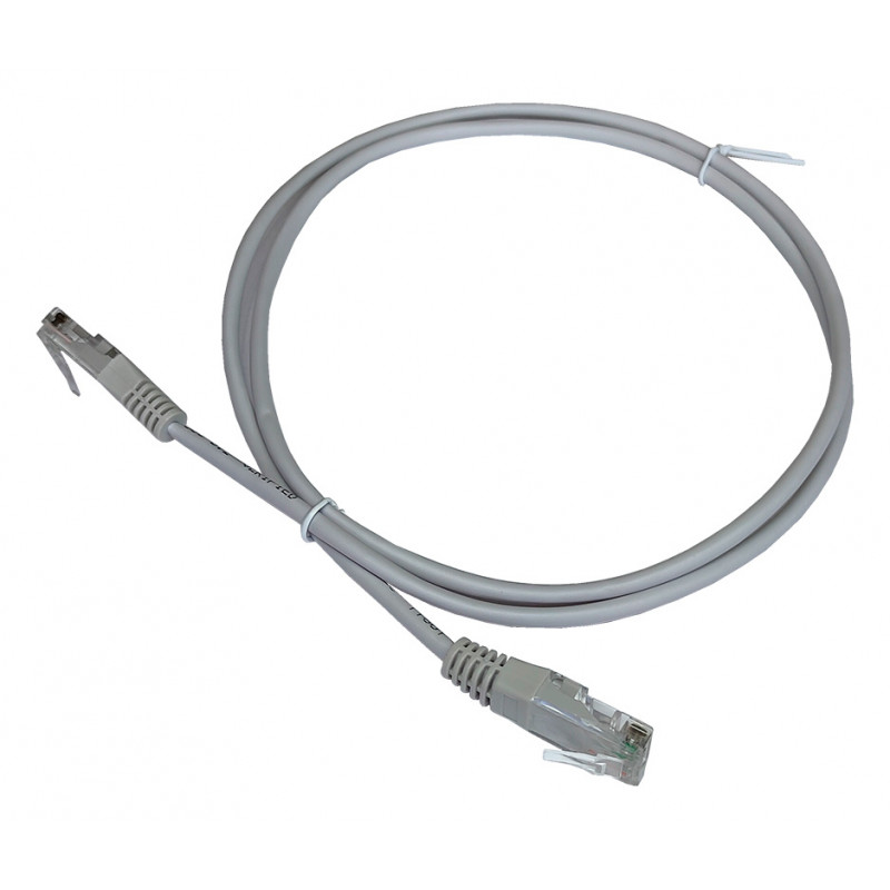 Патч-корд Lanmaster TWT2-45-45-1.5-GY UTP RJ-45 вил.-вилка RJ-45 кат.5E 1.5м серый ПВХ